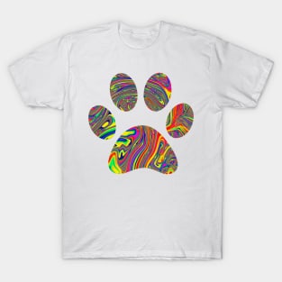 Rainbow paw T-Shirt